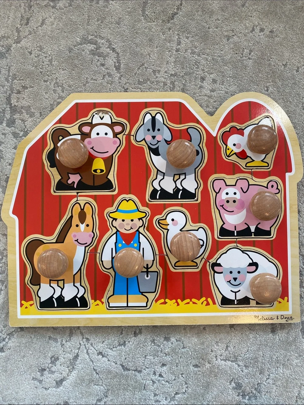 Melissa & Doug Wooden Puzzle Set